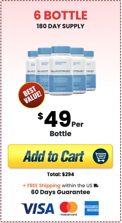 GlucoTrust 6 Bottles